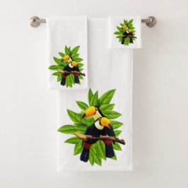 Toucan Duo Bad Handdoek