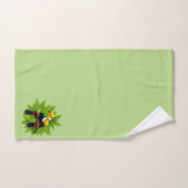 Toucan Duo Green Bad Handdoek (Handdoek)