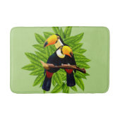 Toucan Duo Green Badmat (Voorkant)
