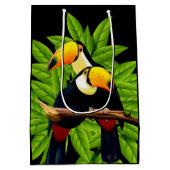 Toucan Duo Medium Cadeauzakje (Achterkant)