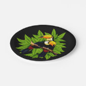 Toucan Duo Papieren Bordje (Gekanteld)