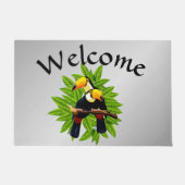 Toucan Duo Silver Deurmat (Voorkant)