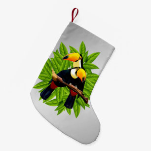 Toucan Duo Silver Kleine Kerstsok