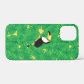 Toucan- en banaanbladeren Case-Mate iPhone case (Achterkant (horizontaal))