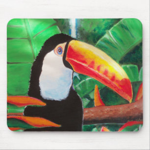 Toucan Exotic Oerwoud Bird Willife Muismat Art