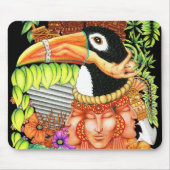 Toucan Fantasy Art Design Muismat (Voorkant)