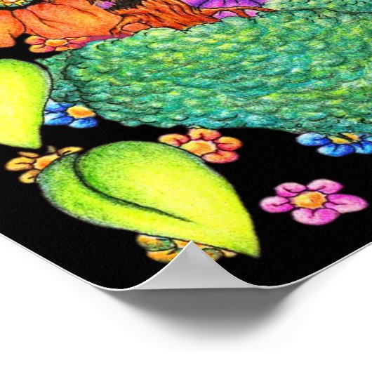 Toucan Fantasy Art Design Poster (Hoek)