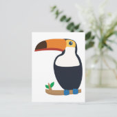 Toucan Feestdagenkaart (Staand voorkant)