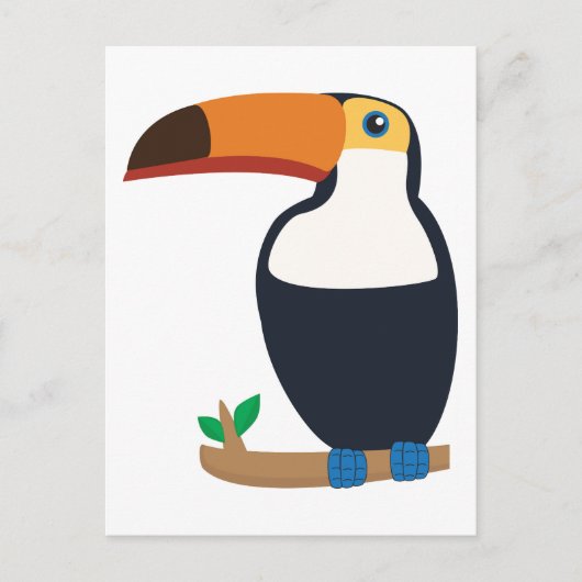 Toucan Feestdagenkaart (Voorkant)