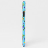 Toucan Flamingo and Arara Seamless Birds Pattern iPhone Hoesje (Rechterkant)