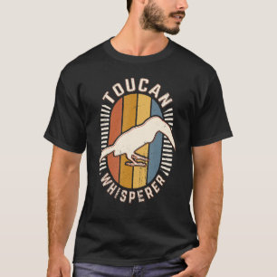 Toucan fluisteraar Classic Retro Dierenliefde T-shirt