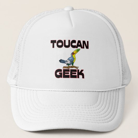 Toucan Geek Trucker Pet (Voorkant)