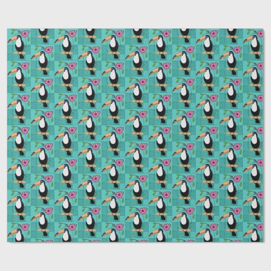 Toucan Gift Wrap Cadeaupapier (Vlak)