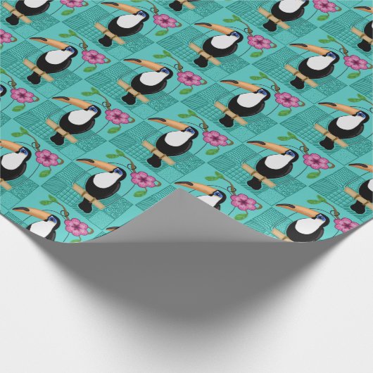 Toucan Gift Wrap Cadeaupapier (Hoek)