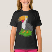 Toucan Halloween Zombie T-shirt (Voorkant)