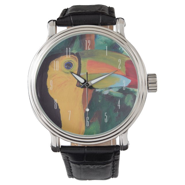 Toucan Horloge (Voorkant)