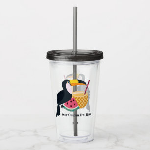 Toucan Illustrator-tumblers Acryl Drinkbeker
