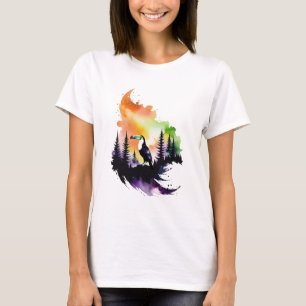 Toucan in een Nebula Forest T-shirt