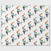 Toucan in Hawaiian shirt Cadeaupapier (Vlak)