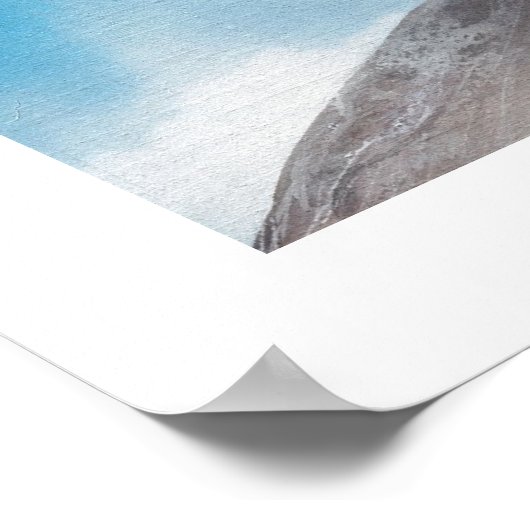 Toucan in misty air poster (Hoek)