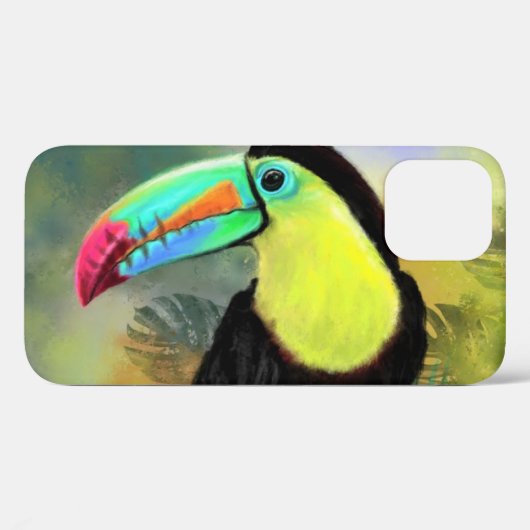 Toucan iPhone Case (Achterkant (horizontaal))