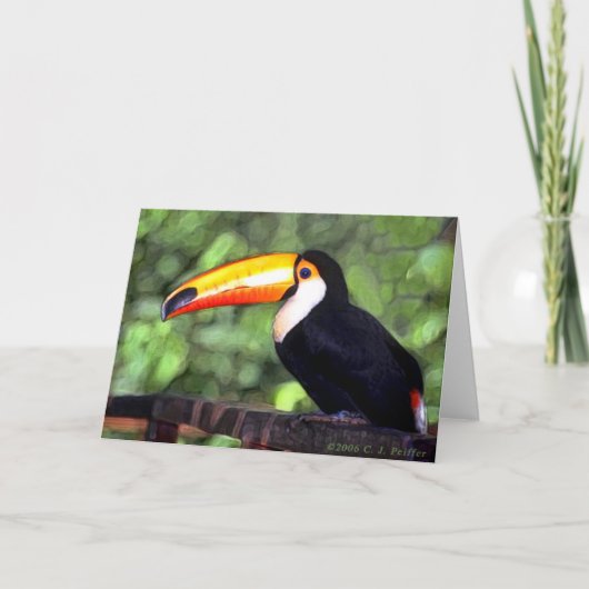 'Toucan' Kaart (Voorkant)