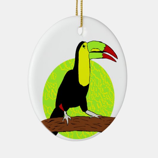 Toucan Keramisch Ornament (Rechts)