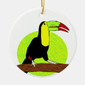 Toucan Keramisch Ornament (Voorkant)