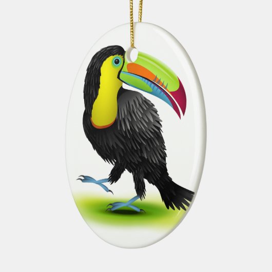 Toucan Keramisch Ornament (Links)