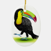 Toucan Keramisch Ornament (Voorkant)