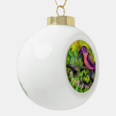 Toucan Keramische Bal Ornament (Links)
