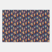 Toucan kerst inpakpapier vel (Voorkant)