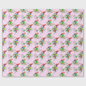 Toucan Kerstmis Cadeaupapier (Vlak)