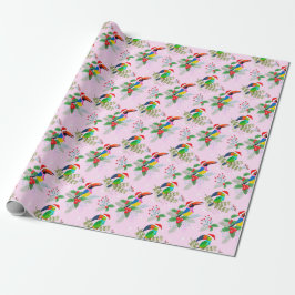 Toucan Kerstmis Cadeaupapier