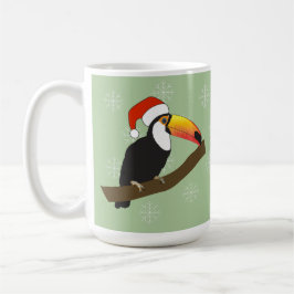 Toucan Kerstmis Sneeuwvlokken Koffiemok