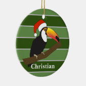Toucan - Kerstmis Speciaal Keramisch Ornament (Rechts)