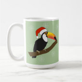 Toucan Kerstsneeuwvlokken Koffiemok (Links)