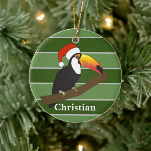 Toucan - Kerstspecial Keramisch Ornament
