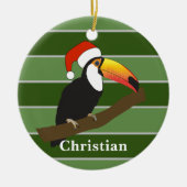 Toucan - Kerstspecial Keramisch Ornament (Voorkant)