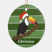 Toucan - Kerstspecial Keramisch Ornament (Links)