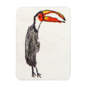 Toucan Kinder kunstmagneet Magneet (Verticaal)