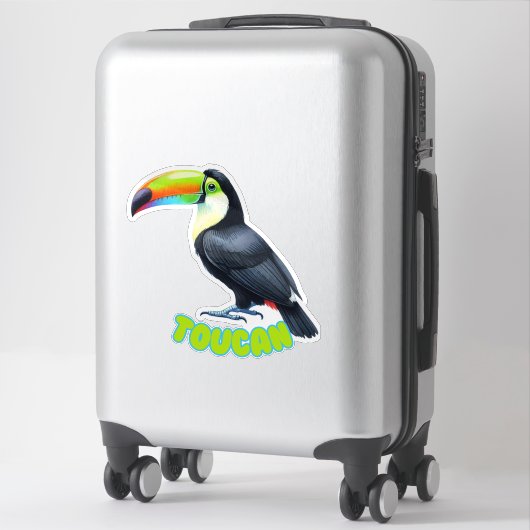 TOUCAN - KINDERDAGVERBLIJF STICKER (Koffer)