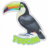 TOUCAN - KINDERDAGVERBLIJF STICKER (Voorkant)