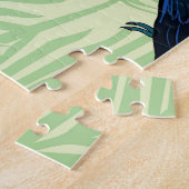 Toucan , kleurrijke illustratie. legpuzzel (Zijkant)