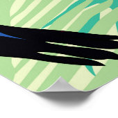 Toucan , kleurrijke illustratie. poster (Hoek)