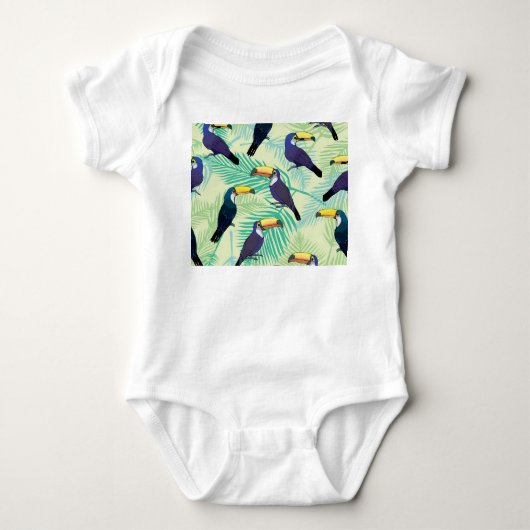 Toucan , kleurrijke illustratie. romper (Voorkant)