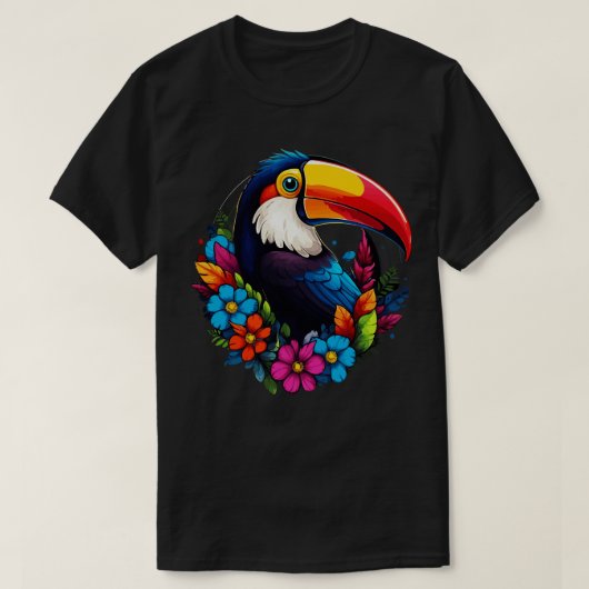 Toucan lachen t-shirt (Design voorkant)