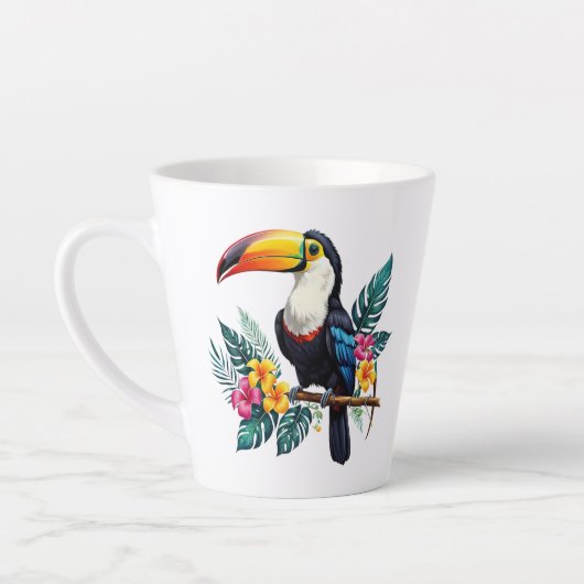 toucan latte mok (Links)
