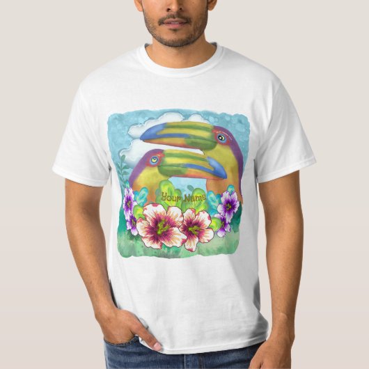 Toucan Liefhebbers t-shirt (Voorkant)