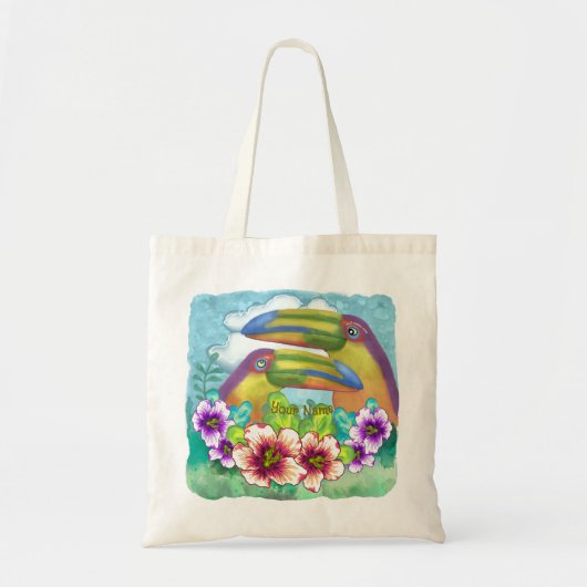 Toucan Liefhebbers Tote Bag (Voorkant)